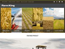 Tablet Screenshot of farm-king.com